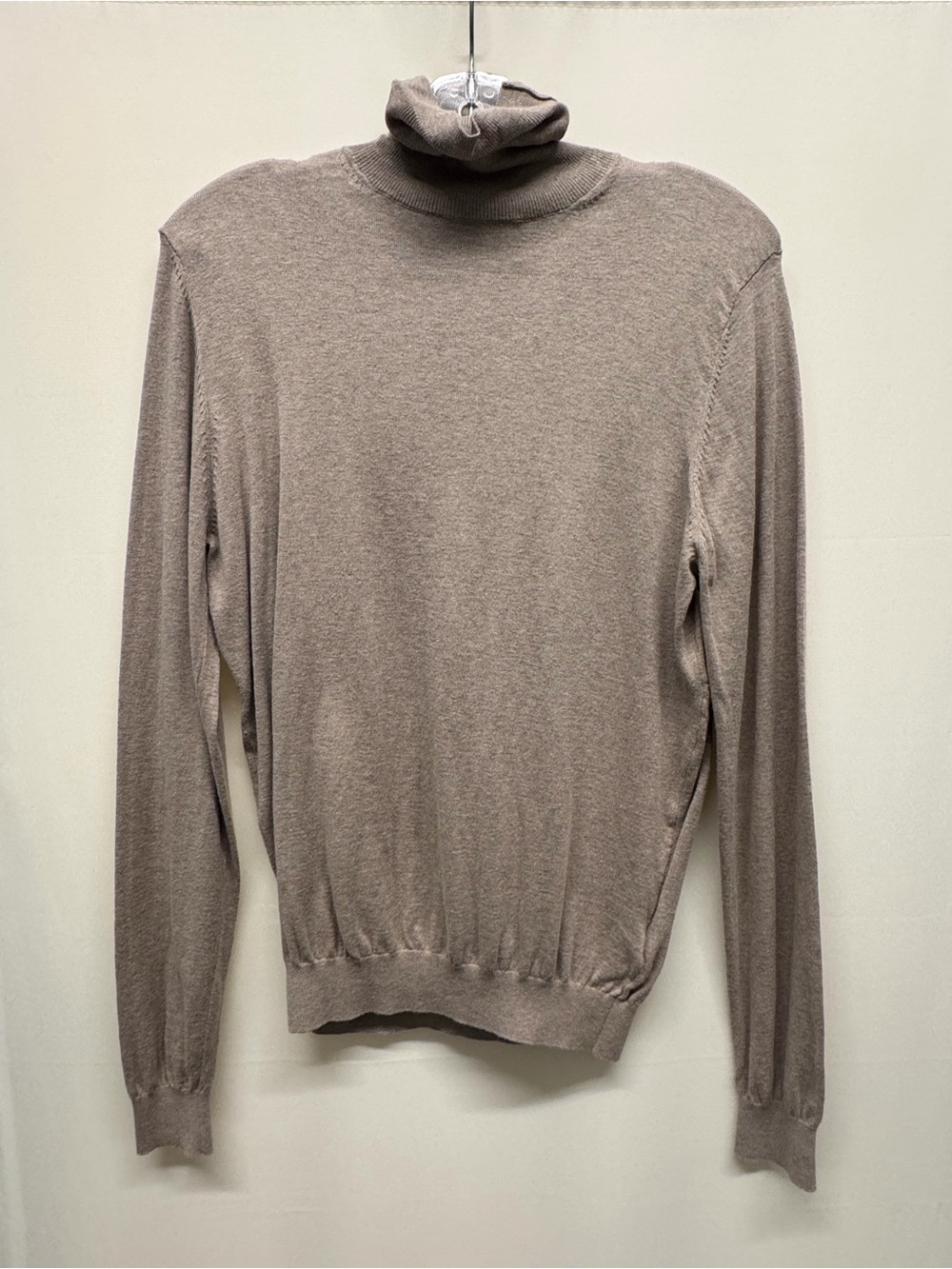 MASSIMO DUTTI Men's Turtleneck Sweater Taupe